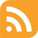The subscription icon with three radiating symbols from the center to show a signal boost.