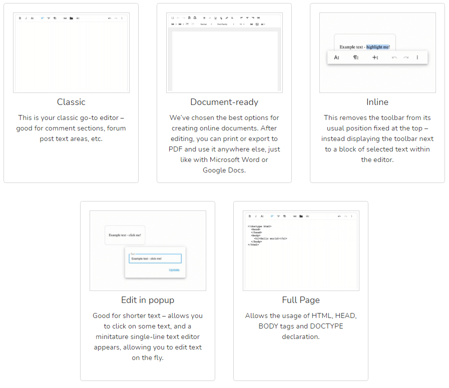 How do I choose my WYSIWYG HTML editor's style?