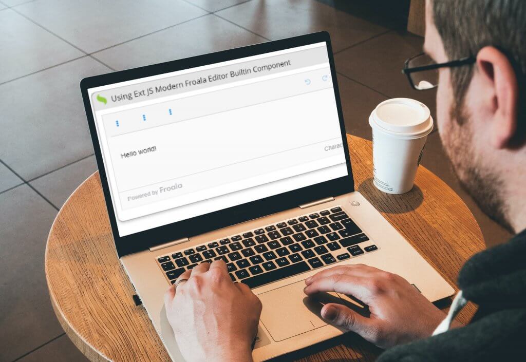 Configuring and using Froala Editor in Sencha Ext JS
