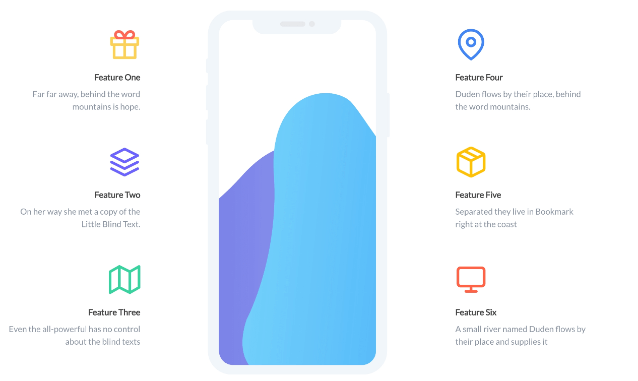 How can I build a Features page with Bootstrap?