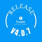 Froala_newrelease