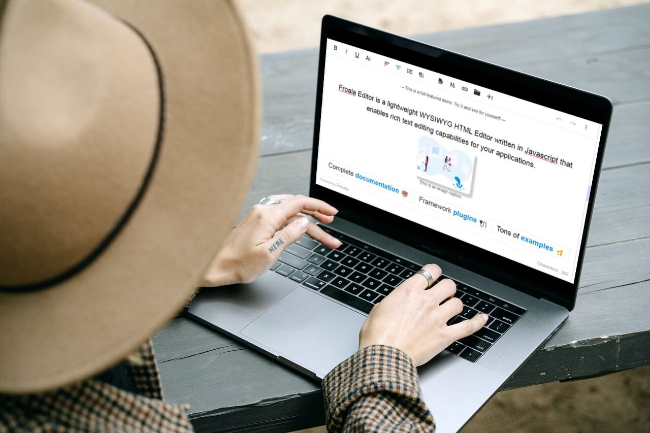 Using Froala's Ckeditor Alternative