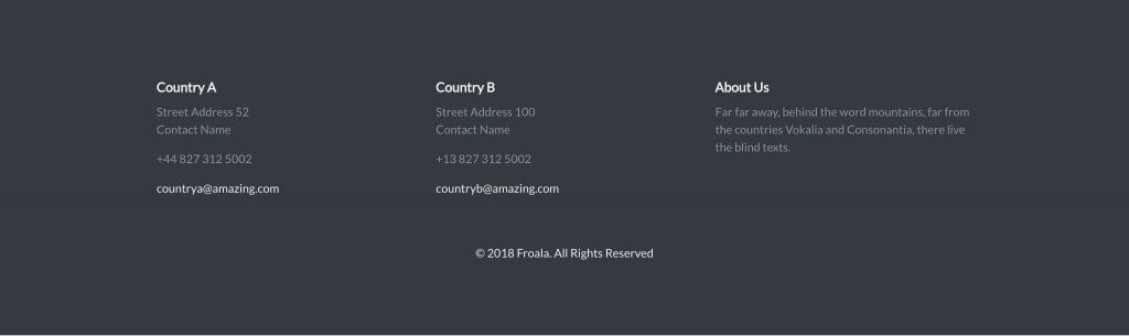 A particular aspect of web editing or development in Froala Editor.