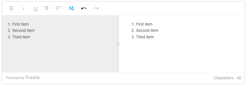 A certain functionality or design element within a web development tool.