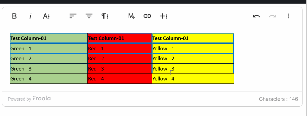 Paste from Editor to Excel