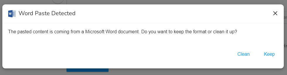 Clean unnecessary code while pasting content to Froala