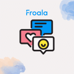 a close up of a logo