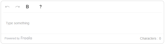 The Froala Editor is initialized, and the custom button for the ChatGPT feature is now visible on the editor