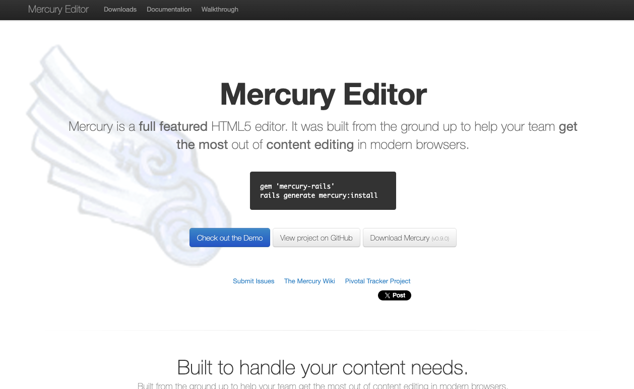 Mercury Editor