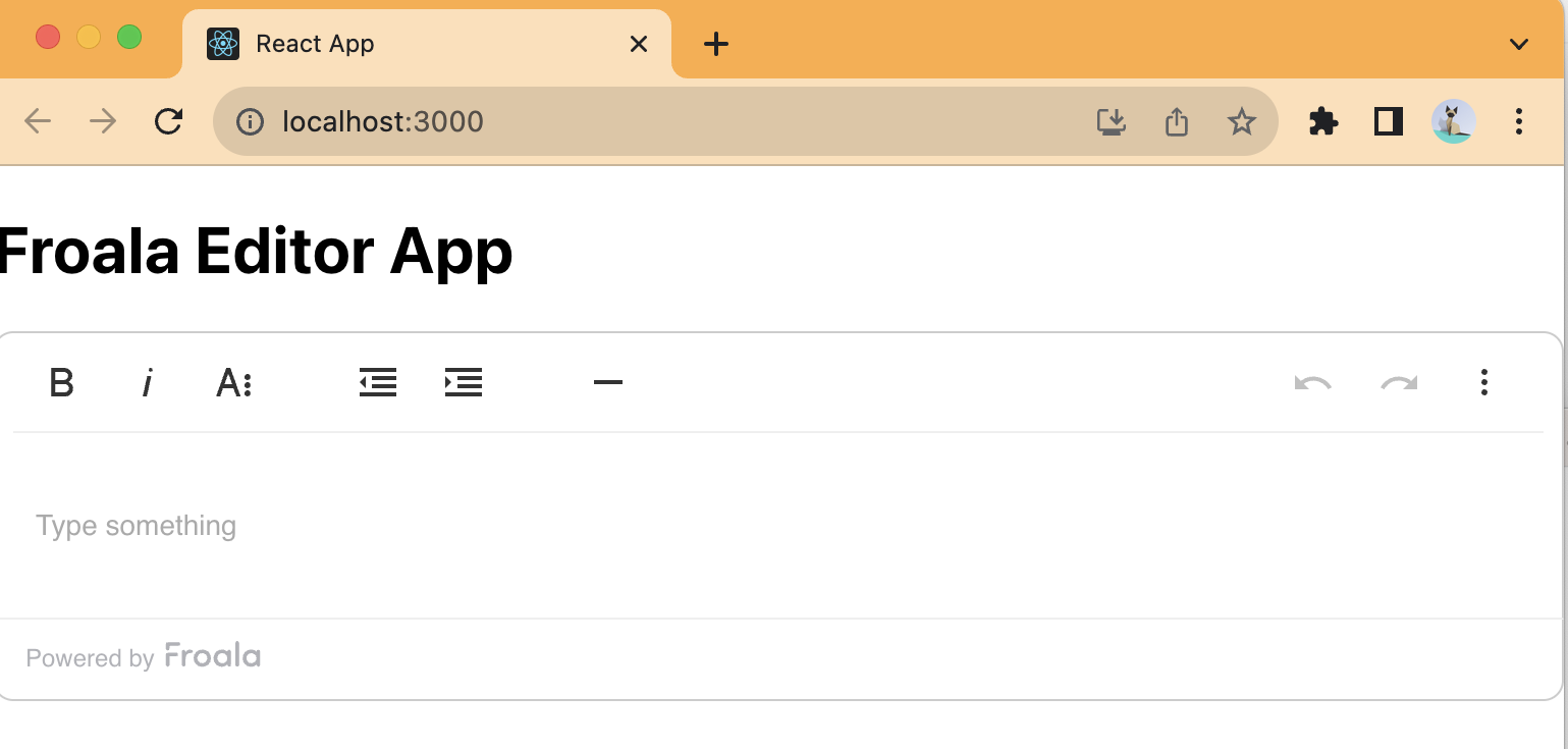 React rich text editor