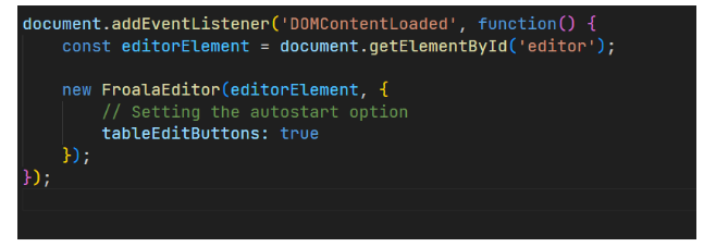 Javascript/TypeScript example