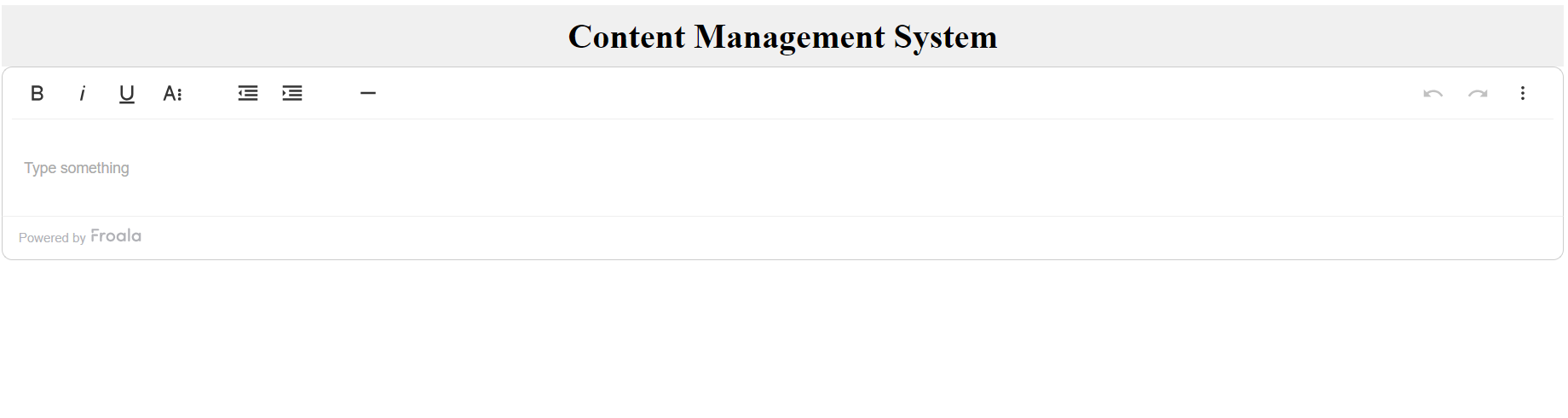 Froala runing in Angular