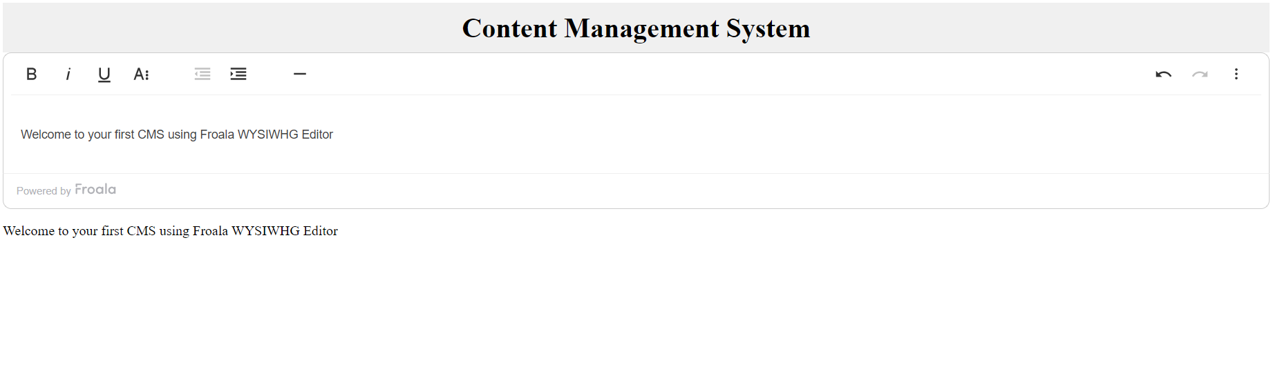 Angular WYSIWYG editor 