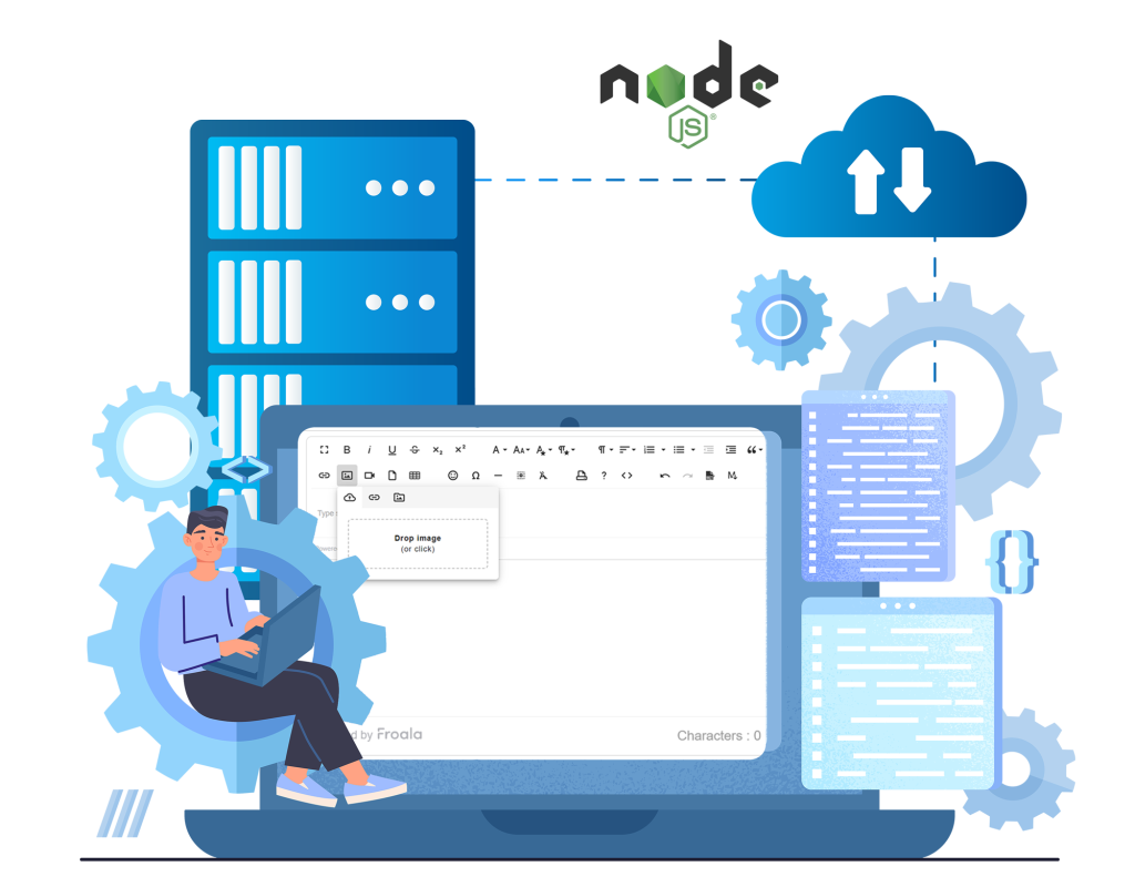 Node.JS WYSIWYG editor