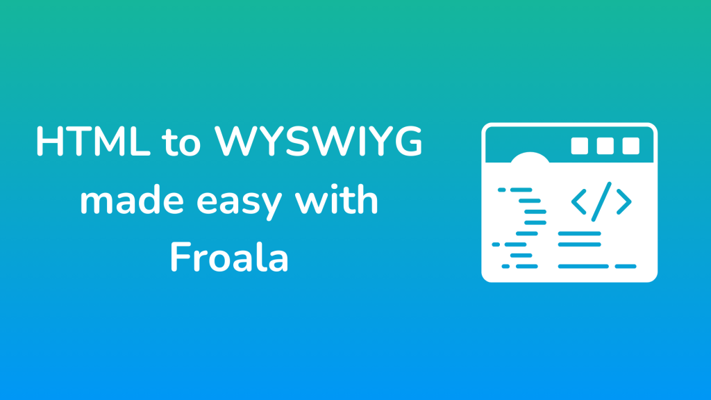 HTML to WYSWIYG Thumbnail