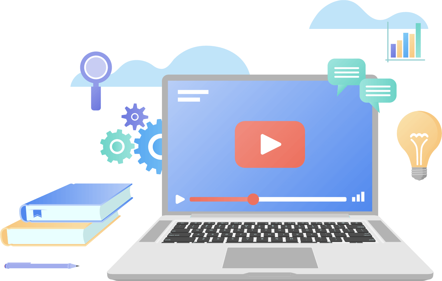 a close up of a laptop computer