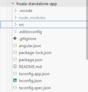 Angular 17 folder stracture