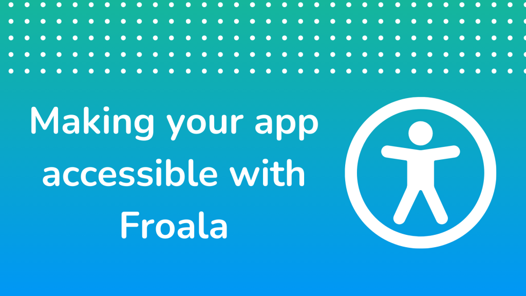 accessibility froala