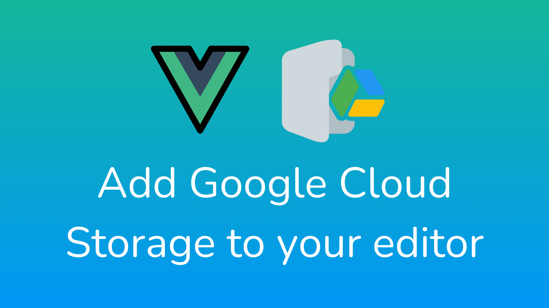 Wysiwyg editor with Google cloud integration