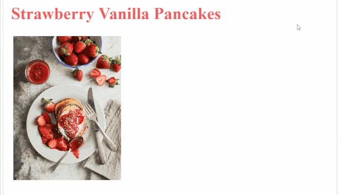 Froala Editor interface animation showing editing and formatting.