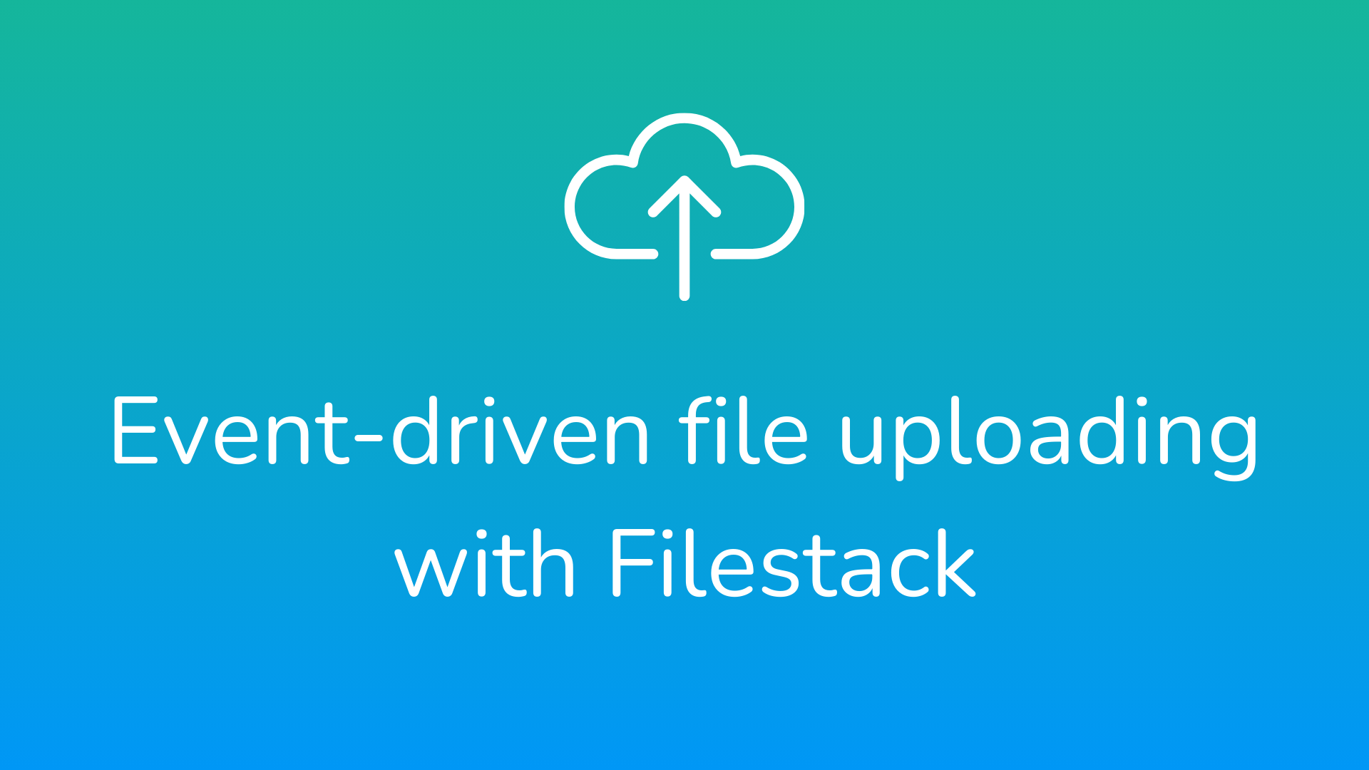 Events for enhancing file uploading experience