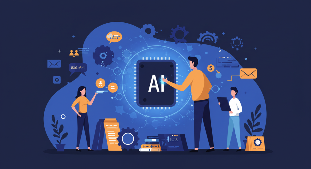 A visual representation of how AI like DeepSeek helps developers