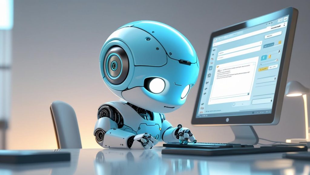 An AI co-writer that represents embedded AI in HTML editing.