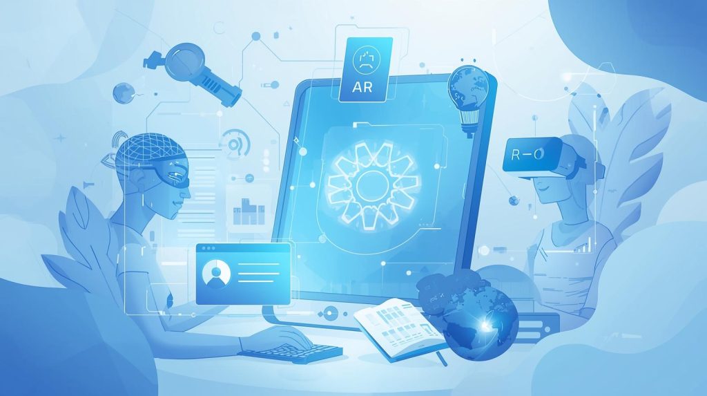 Augmented reality, virtual reality, AI, and other trending features for HTML code writers.