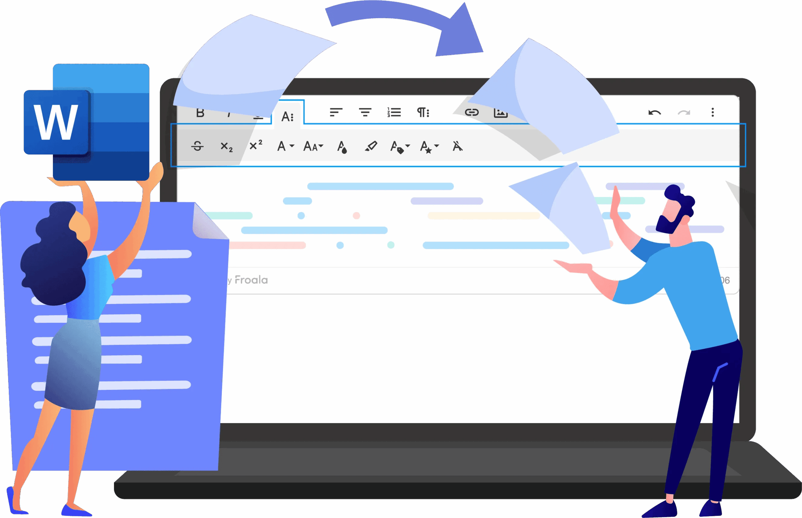 Froala Pasting plugin