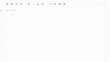 A GIF that showcases file upload and image cropping in HTML editor software.