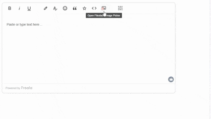 In this GIF, the user uploads an image of a person smiling. The AI then outputs a list of emotions with corresponding values. Happy, with a score of 99%, was the highest emotion.
