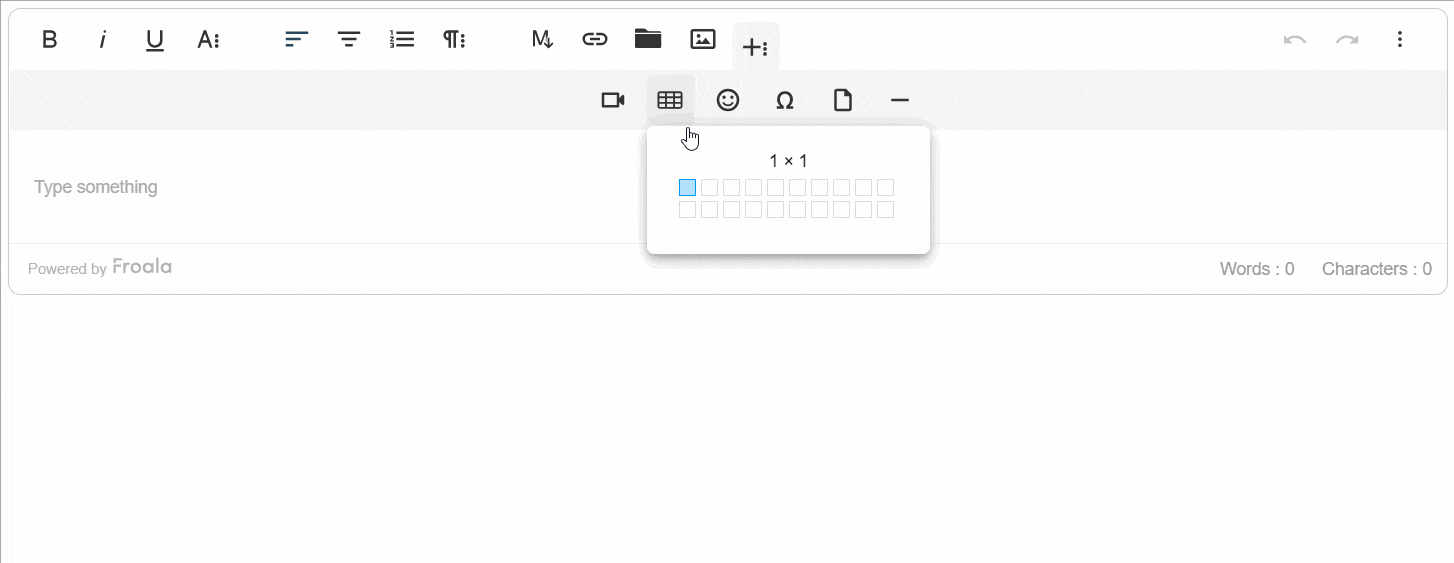 pasting from Excel into Froala