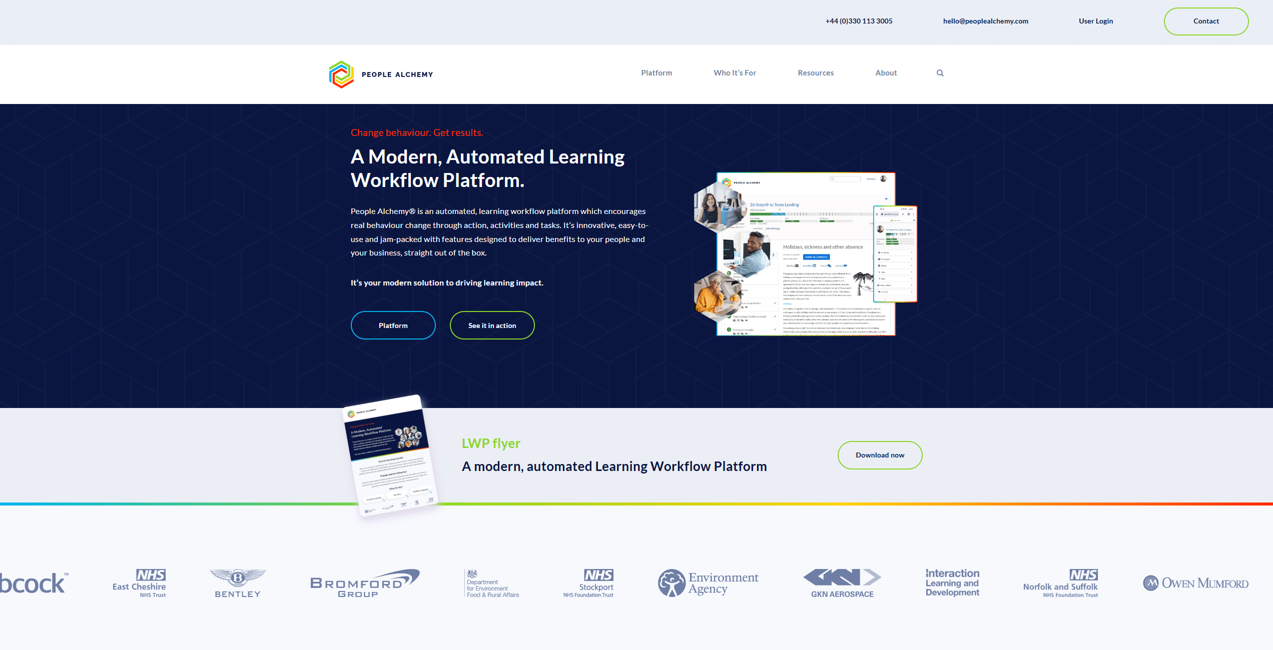 graphical user interface, website