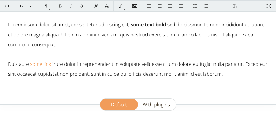 Trumbowyg - open-source WYSIWYG editor